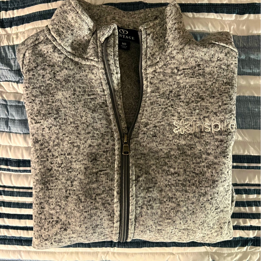 Vantage Zip Fleece Sweater!